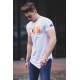 Madmext White T-shirt for Men 4582 - Beyaz