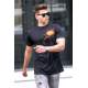 Madmext Men Black T-shirt 5367 - Siyah