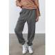 Women Anthracite Oversize Sweatpants MG1235 - Antrasit