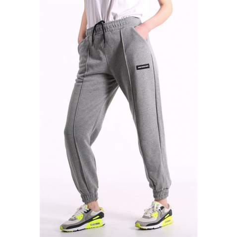 Mad Girls Füme Kadın Jogger Eşofman MG303 - Füme