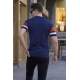 Men Navy Blue Polo T-Shirt 5730 - Lacivert