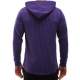 Madmext Men Purple Hoodie Sweatshirt 2825 - Mor