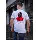 Madmext Men Printed White T-shirt 5384 - Beyaz