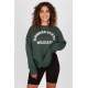 Mad Girls Dark Green Sweatshirt MG1217 - Koyu yeşil