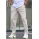 Beige Relaxed Jogger Trousers 5478 - Bej