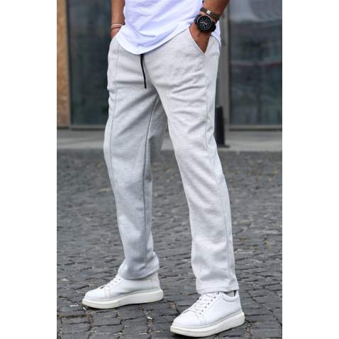 Gray Relaxed Jogger Trousers 5478 - Gri