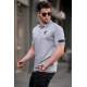 Men Dye Gray Polo T-Shirt 5862 - Boyalı gri