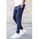 Madmext Blue Basic Sweatpants 2925 - Sax mavi