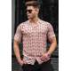 Madmext Men Pink Shirt 4944 - Pembe