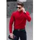 Madmext Red Jumper with Roll Neck 4656 - Kırmızı