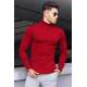 Madmext Red Turtleneck Men Jumper 9419 - Kırmızı