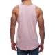 Sleeveless T-Shirt In Printed Pink 2632 - Pembe