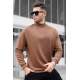 Madmext Men Brown Sweatshirt 5329 - Kahverengi