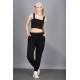 Mad Girls Black Jogger Sweatpants MG303 - Siyah