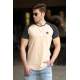 Madmext Camel Basic T-shirt for Men 4523 - Camel