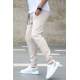 Madmext Men Beige Plain Sweatpants 4210 - Bej