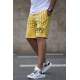 Madmext Yellow Striped Capri for Men 2909 - Sarı