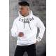 Madmext White Printed Hoodie 4402 - Beyaz