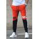 Madmext Orange Printed Sweatpants 2904 - Turuncu