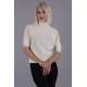 White High Neck Knitwear Sweater MG1565 - Krem