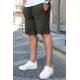 Madmext Men Regular Fit Khaki Shorts 5404 - Haki