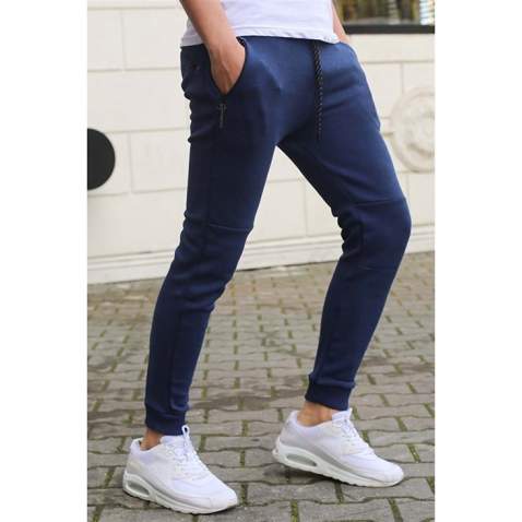 Madmext Men Navy Blue Sweatpants 2080 - Lacivert