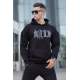 Madmext Men Black Sweatshirt 5326 - Siyah