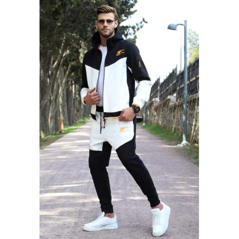 Madmext Men Black Tracksuit 5697 - Siyah