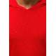 Madmext Red Rapped T-shirt wirh Hood for Men 3069 - Kırmızı