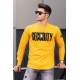 Madmext Yellow Rapped Sweatshirt 4126 - Sarı