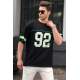 Madmext Men Black T-shirt 5209 - Siyah