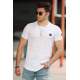 Madmext White Rapped T-shirt for Men 4488 - Beyaz