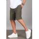 Madmext Men Khaki Shorts 5438 - Haki