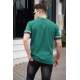 Madmext Men Green T-shirt 5372 - Yeşil