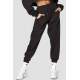 Mad Girls Black Basic Women Sweatpants MG771 - Siyah