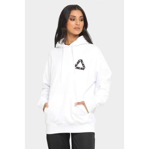 Mad Girls Printed White Sweatshirt MG1248 - Beyaz