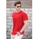 Madmext Men Red T-shirt 5268 - Kırmızı