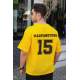 Madmext Yellow Oversize T-shirt for Men 5233 - Sarı