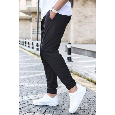 Madmext Black Sweatpants 5264 - Siyah