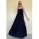 Women Black Long Dress - Siyah