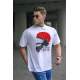 Madmext Men Designed White T-shirt 5361 - Beyaz