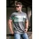 Madmext Men Printed Smoke Gray T-Shirt 5356 - Füme