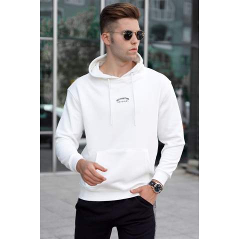 Madmext Men Ecru Sweatshirt 5314 - Ekru