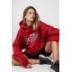 Mad Girls Red Hoodie Sweatshirt MG853 - Kırmızı