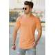 Madmext Orange Basic T-shirt for Men 4500 - Turuncu