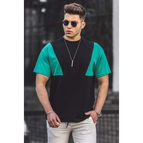 Madmext Men Black T-shirt 4990 - Siyah