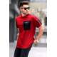 Men Basic Maroon T-Shirt - Bordo