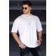 Madmext Men White T-shirt 4966 - Beyaz