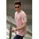 Madmext Soft Pink T-shirt for Men 4103 - Pudra