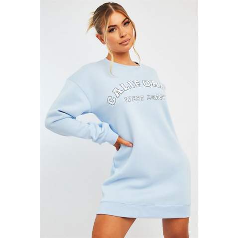 Mad Girls Blue Sweatshirt Mg1242 - Mavi